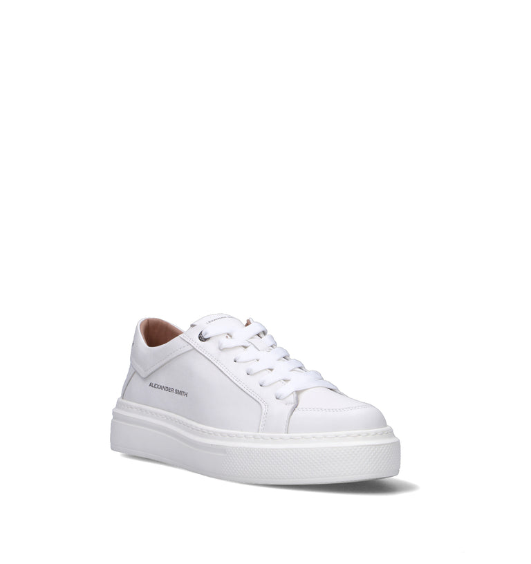 ALEXANDER SMITH Senaker uomo bianca in pelle