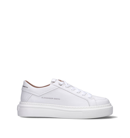 ALEXANDER SMITH Senaker uomo bianca in pelle