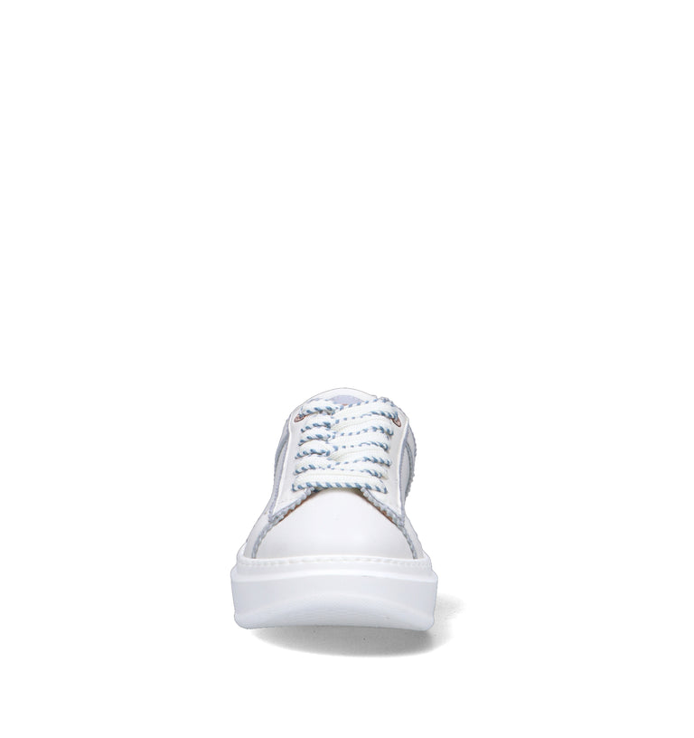 ALEXANDER SMITH Sneaker donna bianca in pelle