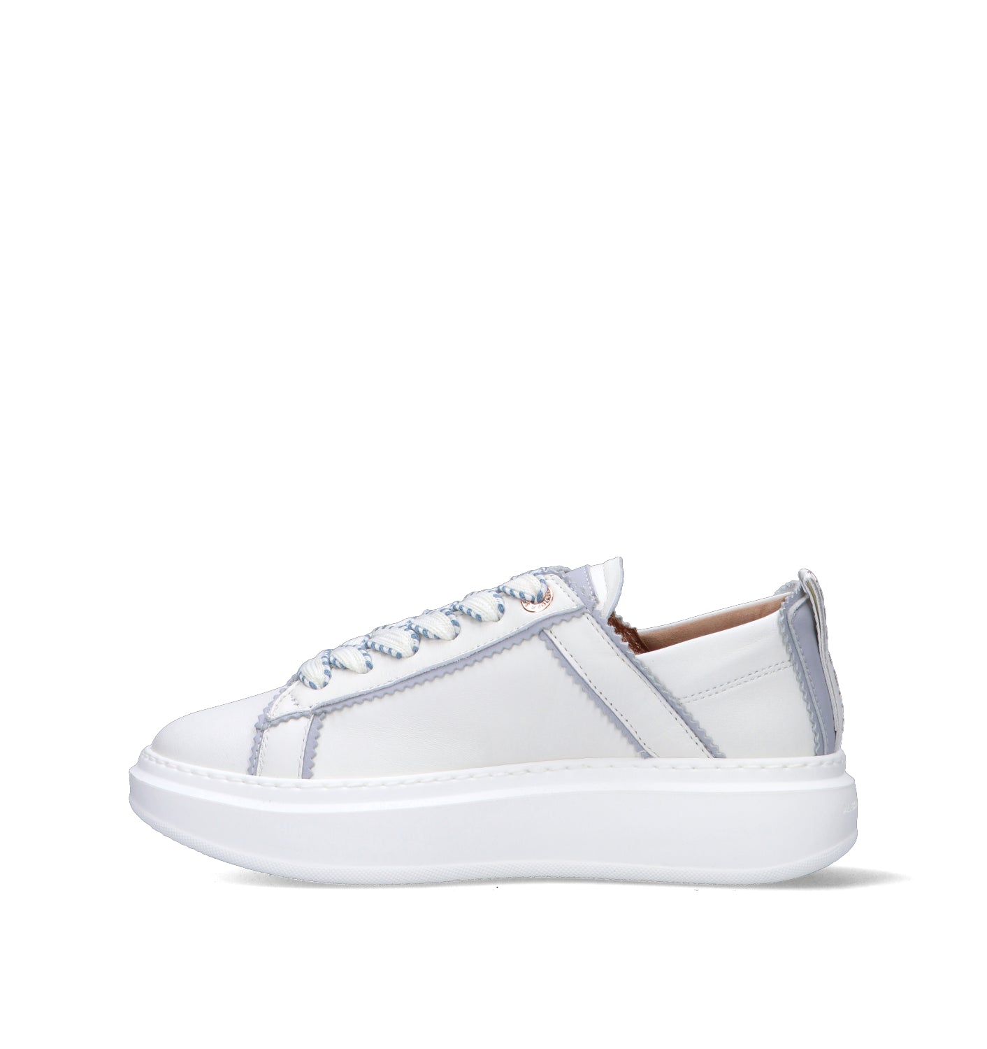 ALEXANDER SMITH Sneaker donna bianca in pelle