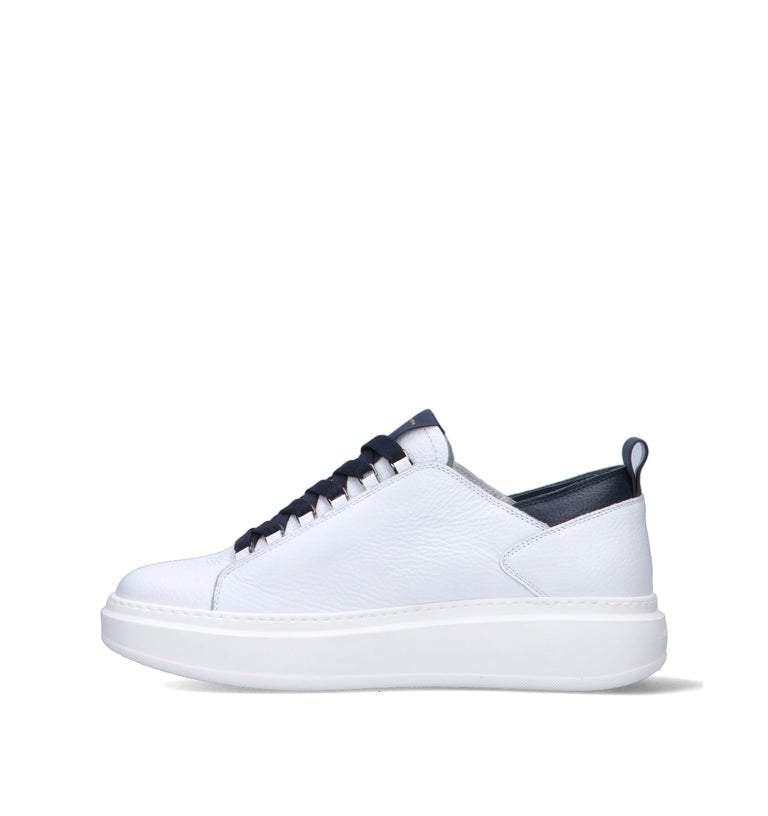 ALEXANDER SMITH Sneaker uomo bianca in pelle