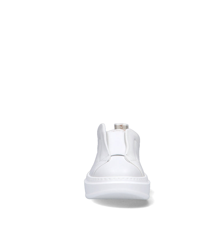 ALEXANDER SMITH Sneaker donna bianca in pelle