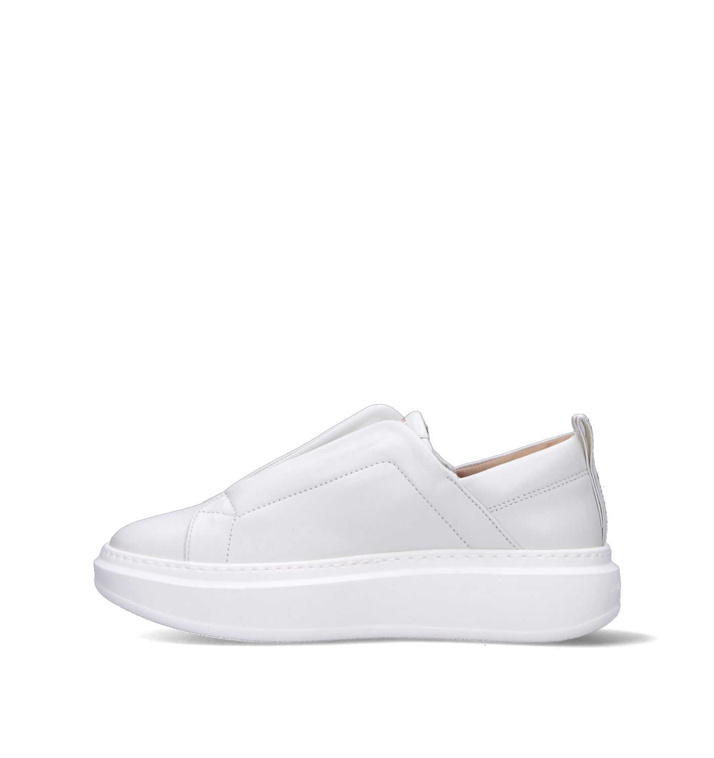 ALEXANDER SMITH Sneaker donna bianca in pelle