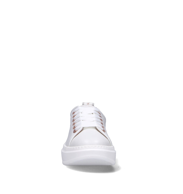 ALEXANDER SMITH Sneaker donna bianca in pelle