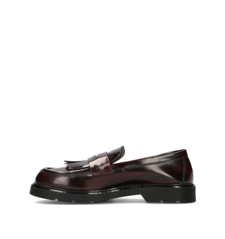 REBECCA VAN DIK Mocassino donna bordeaux