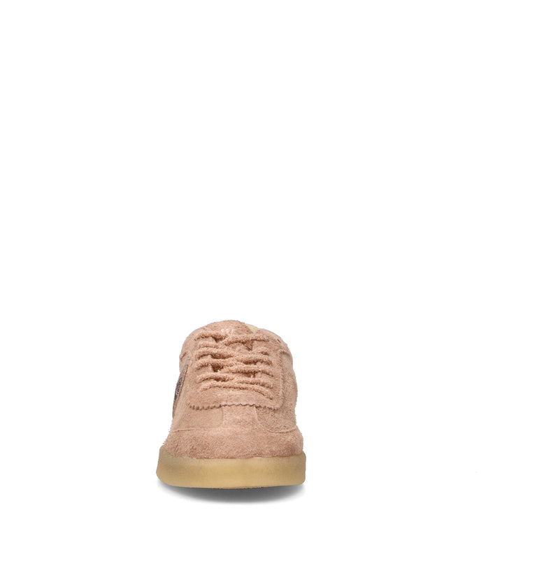 BLAUER Sneaker donna nude in suede