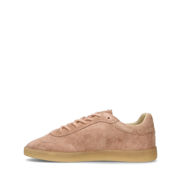 BLAUER Sneaker donna nude in suede
