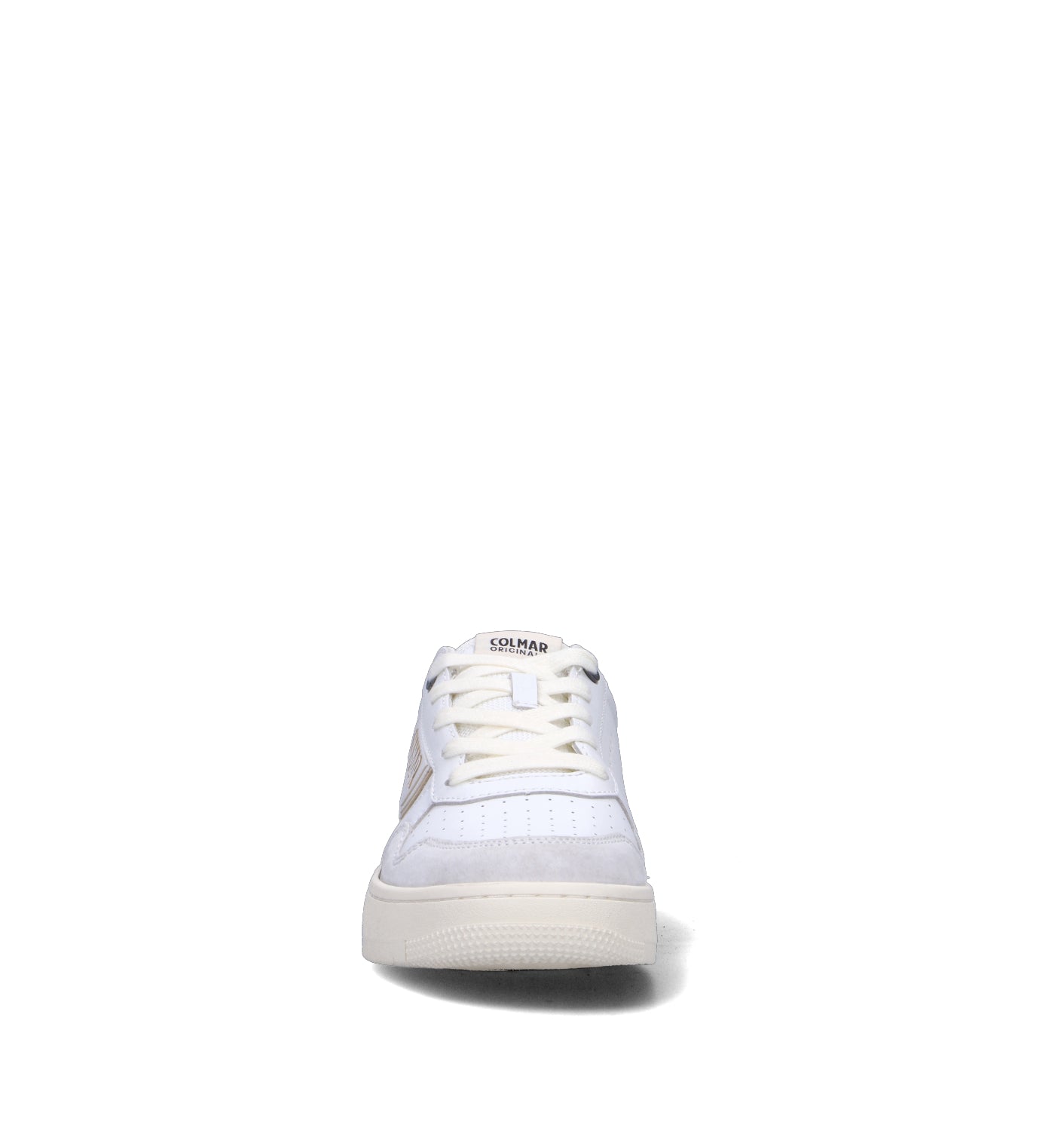 COLMAR Sneaker uomo bianca/nera in pelle