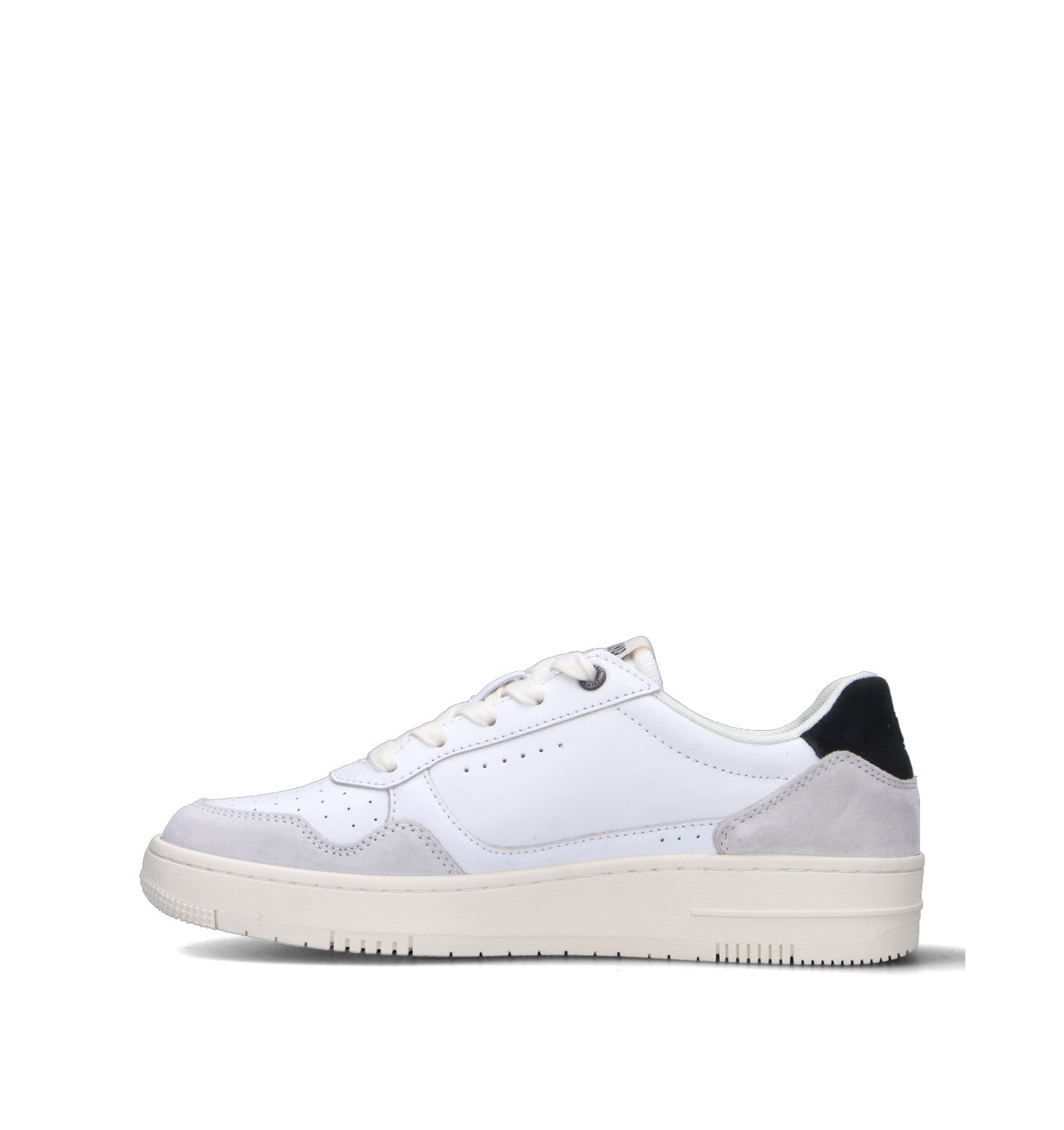 COLMAR Sneaker uomo bianca/nera in pelle