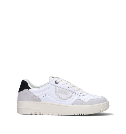 COLMAR Sneaker uomo bianca/nera in pelle