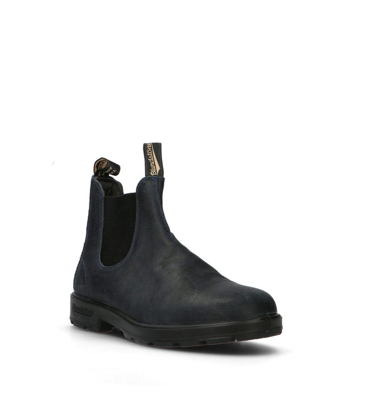 BLUNDSTONE Beatles uomo blu in pelle