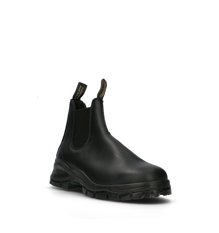 BLUNDSTONE Beatles uomo nero in pelle