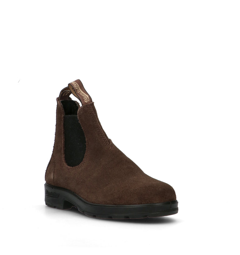 BLUNDSTONE Beatles donna marrone in suede