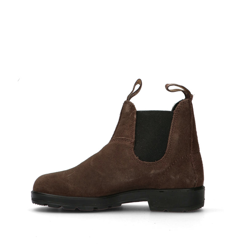BLUNDSTONE Beatles donna marrone in suede