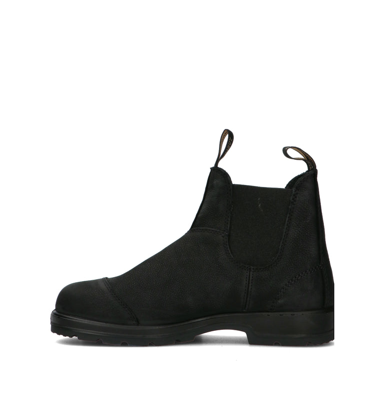 BLUNDSTONE Beatles uomo nero in nabuk