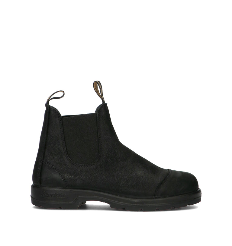 BLUNDSTONE Beatles uomo nero in nabuk