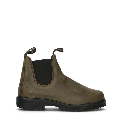 BLUNDSTONE Beatles uomo verde in pelle