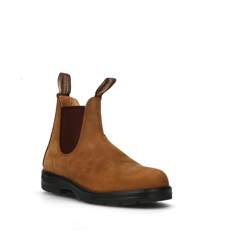 BLUNDSTONE Beatles uomo marrone in suede