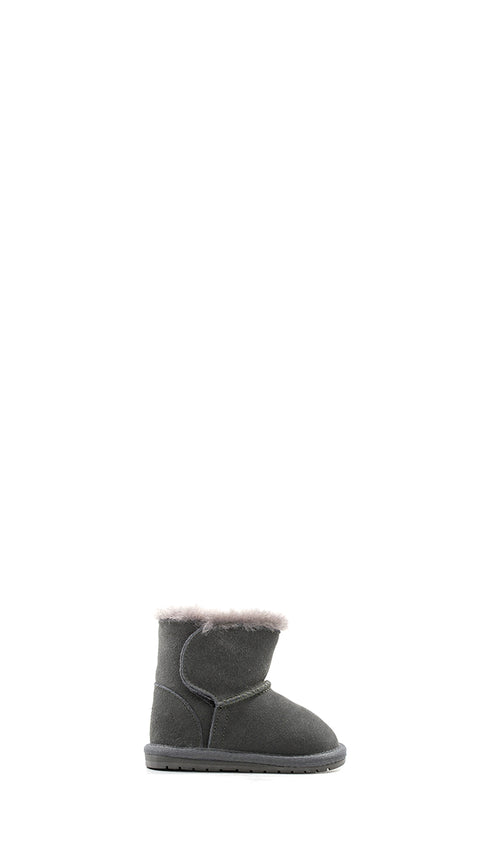 EMU TODDLE Stivaletto bimba grigio in suede