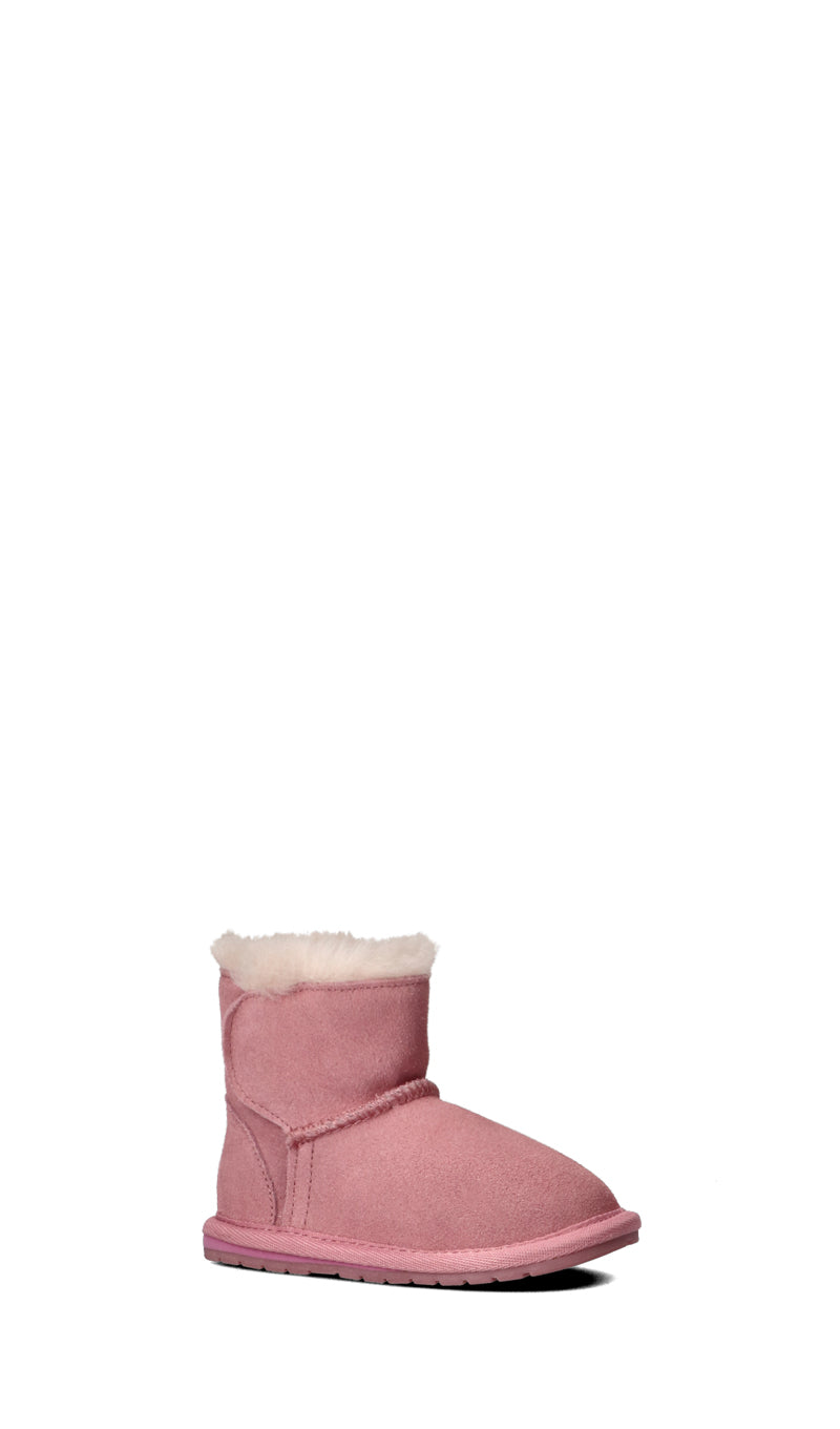 EMU TODDLE Stivaletto bimba rosa in suede