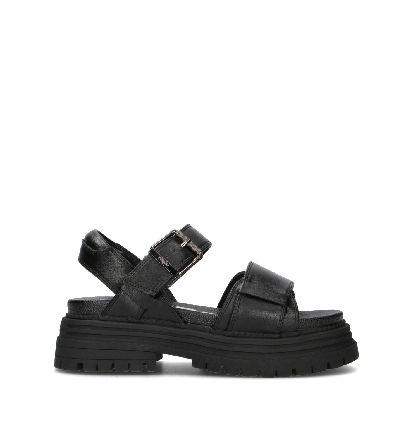 BUFFALO LONDON Sandalo donna nero