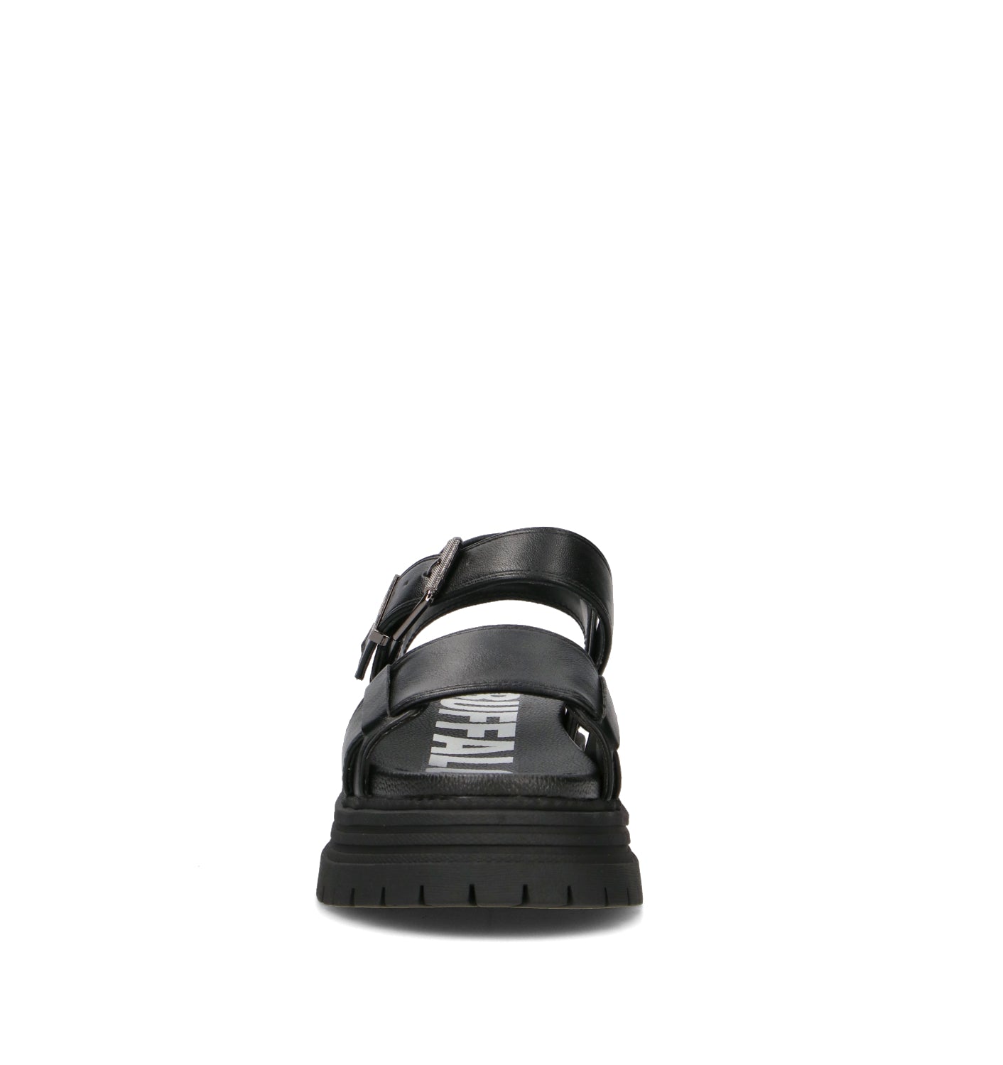 BUFFALO LONDON Sandalo donna nero