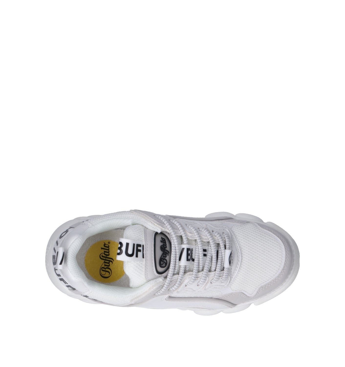 BUFFALO LONDON Sneaker donna bianca