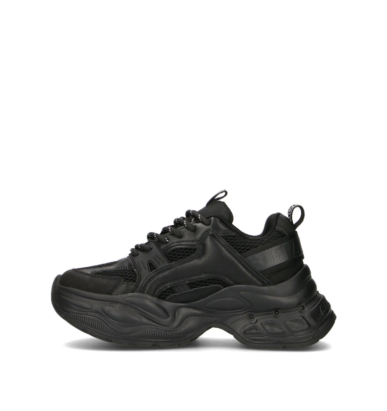 BUFFALO LONDON Sneaker donna nera