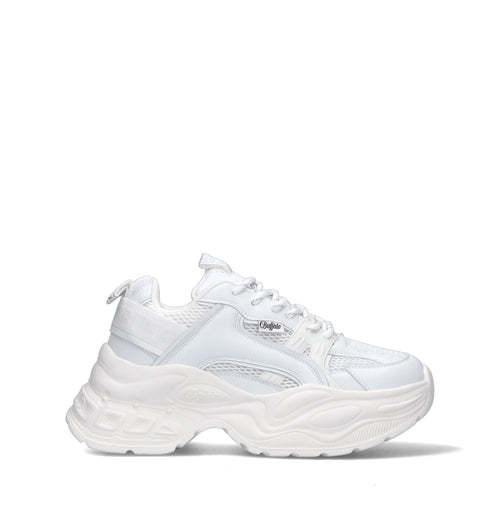 BUFFALO LONDON Sneaker donna bianca