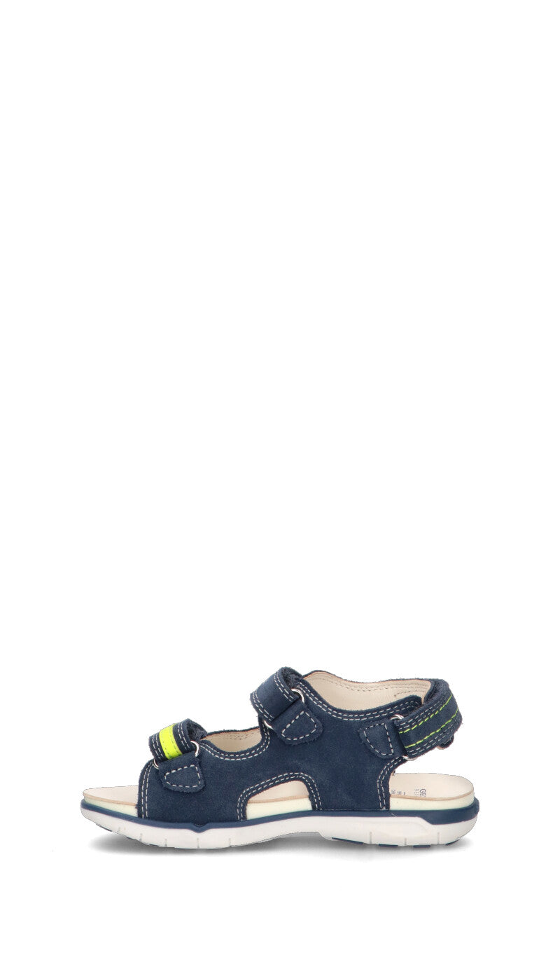 GEOX Sandalo bimbo blu in pelle