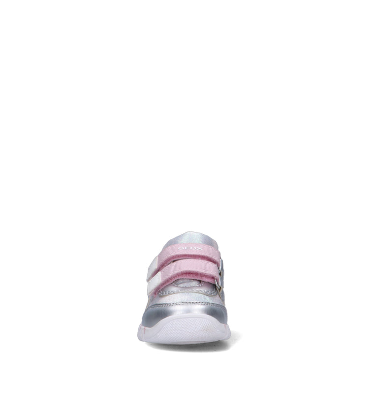 GEOX Sneaker bimba argento