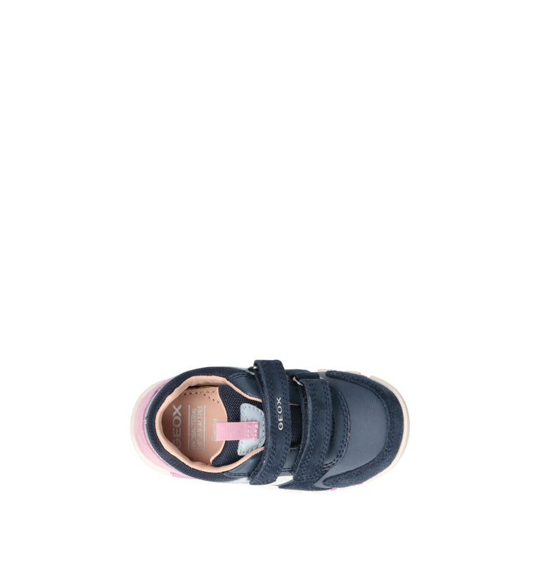 GEOX Sneaker bimba blu/rosa