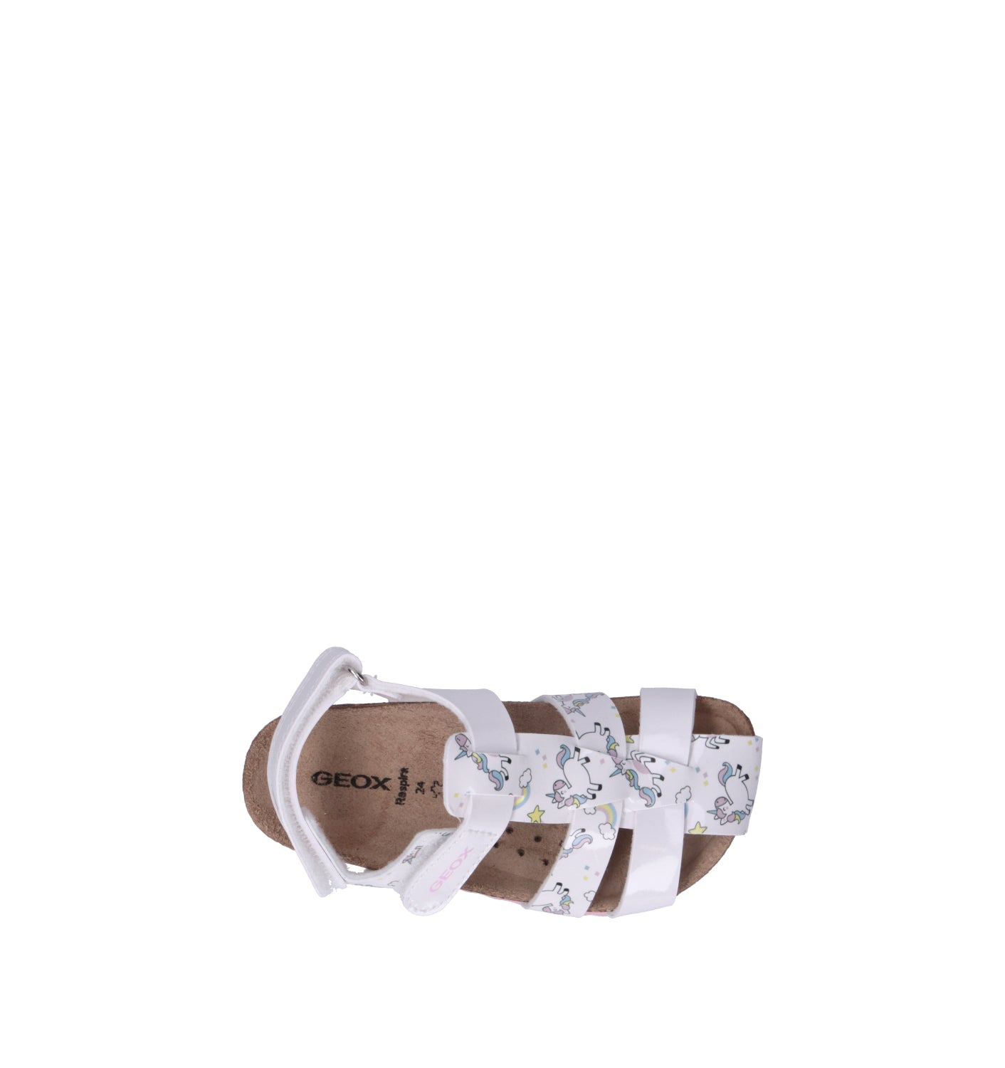 GEOX Sandalo bimba bianco