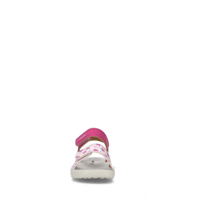 GEOX Sandalo bimba bianco/fucsia