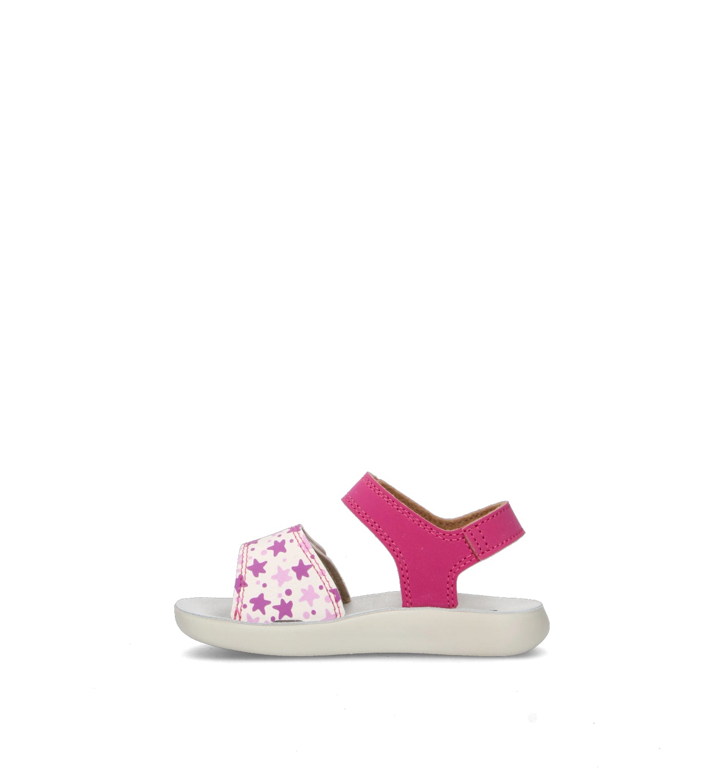 GEOX Sandalo bimba bianco/fucsia