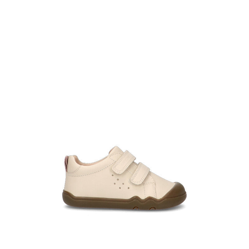 GEOX Sneaker bimbo bianca in pelle
