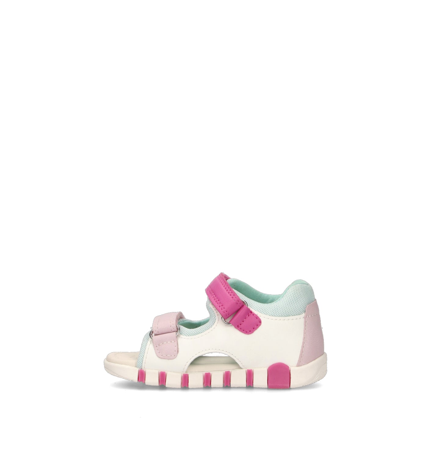 GEOX Sandalo bimba bianco/rosa