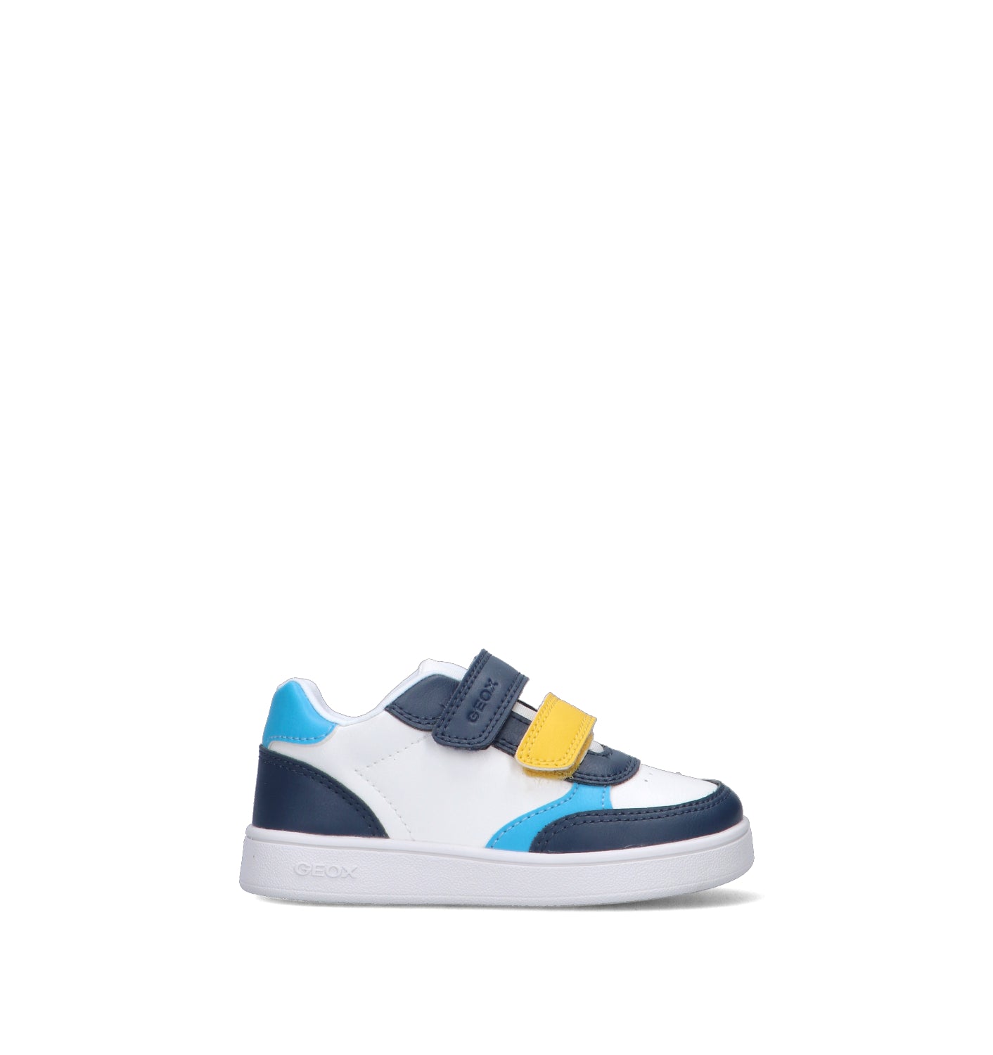 GEOX Sneaker bimbo bianca/blu