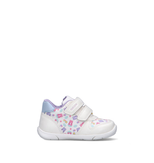 GEOX Sneaker bimba bianca