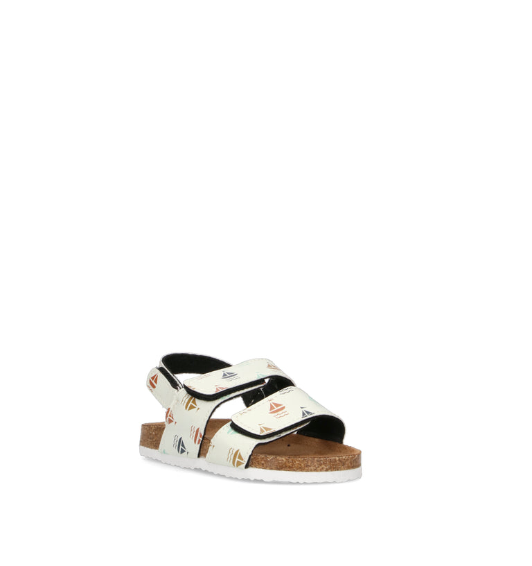 SJ Sandalo bimba bianco