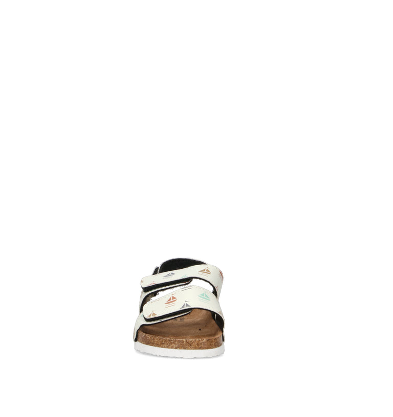 SJ Sandalo bimba bianco