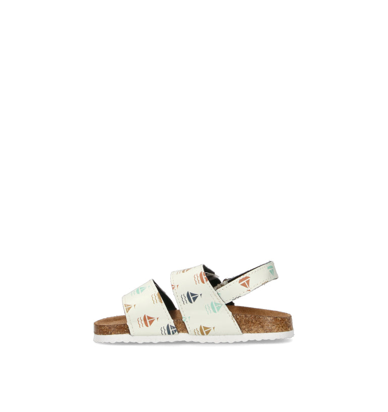 SJ Sandalo bimba bianco