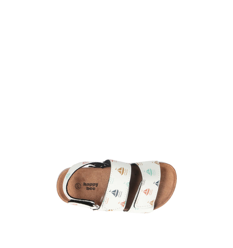 SJ Sandalo bimba bianco