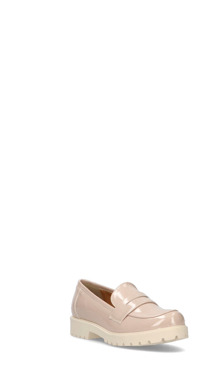 BIANCOANTICO Mocassino donna nude