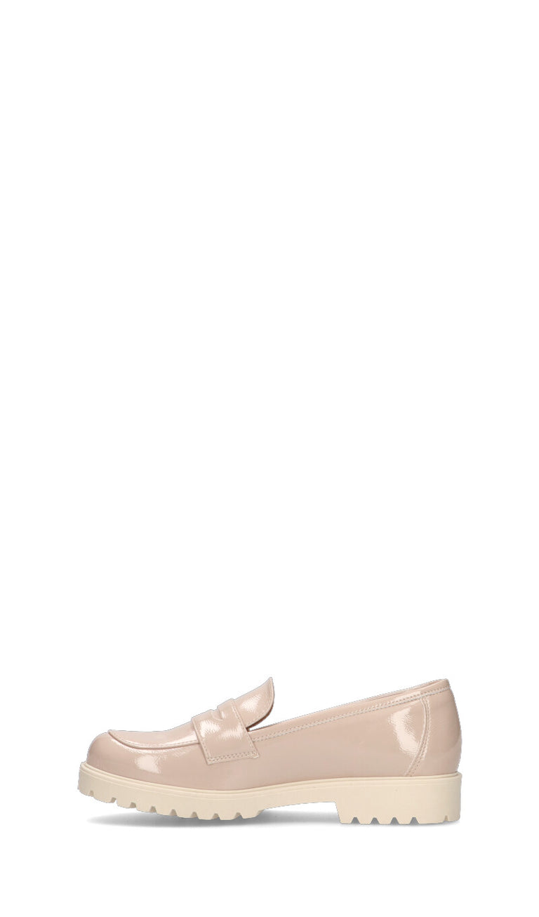 BIANCOANTICO Mocassino donna nude