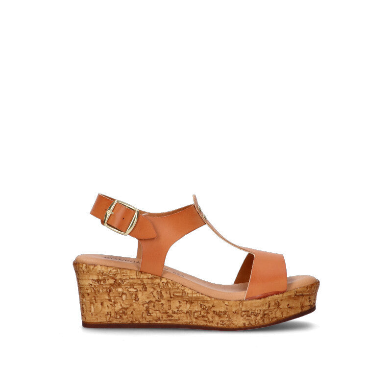 BIANCOANTICO Sandalo donna cuoio