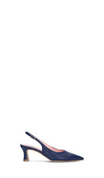 BIANCOANTICO Slingback donna blu