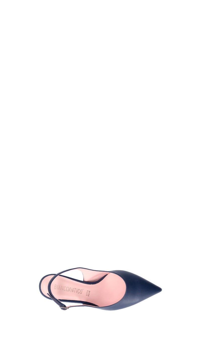 BIANCOANTICO Slingback donna blu
