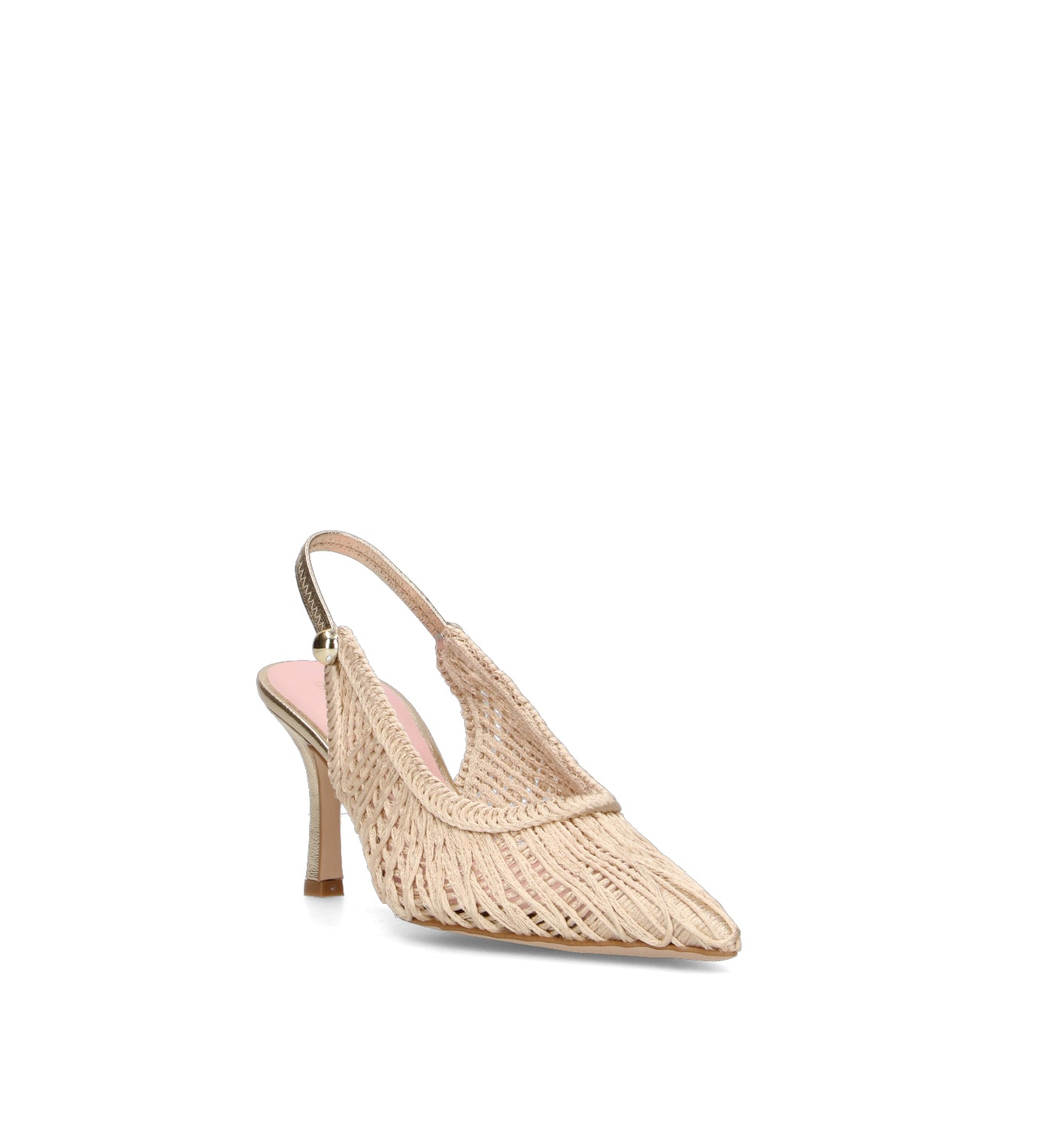 BIANCOANTICO Slingback donna beige
