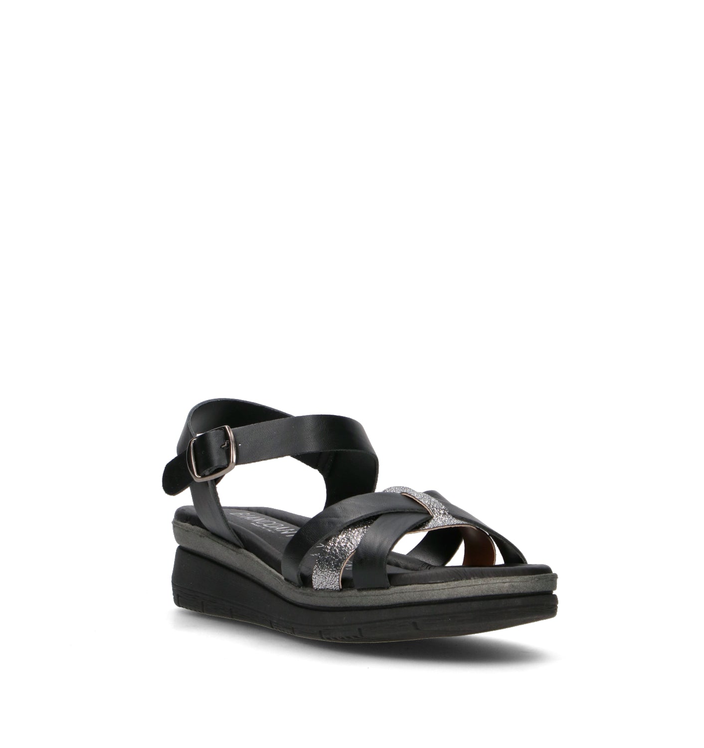 BIANCOANTICO Sandalo donna nero